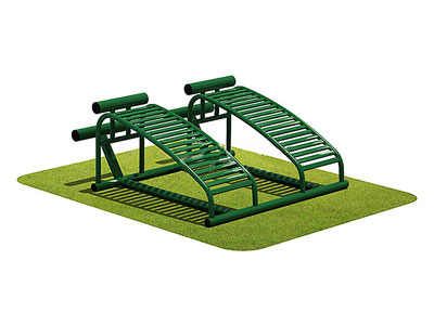 Cheap Outdoor Gym Equipment Double Sit-up Machine for Sale OF-036